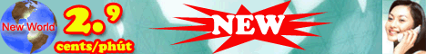NewWorldCommCanada.com - Gọi Việt Nam 9.9 cents/min
